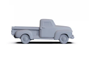 GMC 9300 1952 PRE-SUPPORTED 3D Model