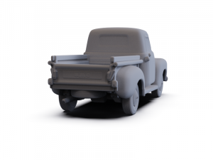 GMC 9300 1952 PRE-SUPPORTED 3D Model