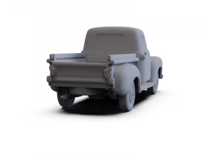 GMC 9300 1952 PRE-SUPPORTED 3D Model