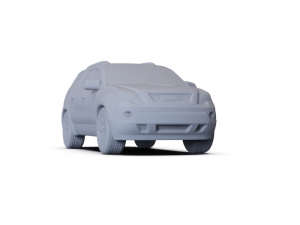 GMC Acadia 2011 PRE-SUPPORTED 3D 모델
