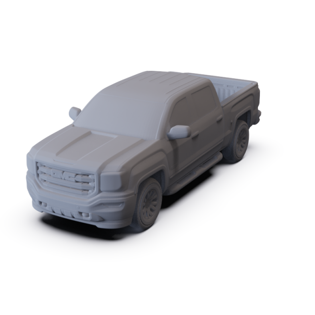 GMC Sierra 1500 All Terrain 2017 PRE SUPPORTED 3D Model
