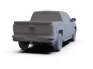 GMC Sierra 1500 All Terrain 2017 PRE-SUPPORTED Model 3D