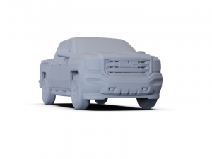 GMC Sierra 1500 All Terrain 2017 PRE-SUPPORTED Model 3D