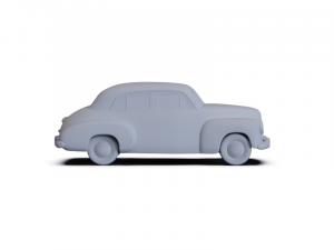 Holden 48-215 Sedan 1948 PRE-SUPPORTED 3D Model