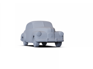 Holden 48-215 Sedan 1948 PRE-SUPPORTED 3D Model