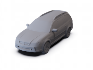 Holden Adventra LX6 2005 PRE-SUPPORTED 3D Модель