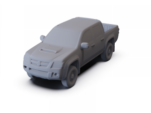 Holden Colorado LX 2008 PRE-SUPPORTED 3D Модель