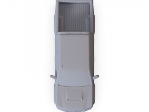 Holden Colorado LX 2008 PRE-SUPPORTED 3D Model