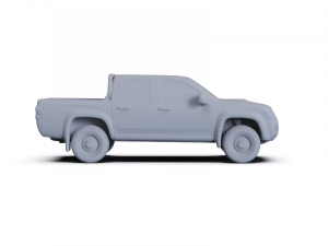 Holden Colorado LX 2008 PRE-SUPPORTED 3D Model