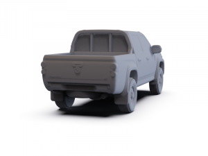 Holden Colorado LX 2008 PRE-SUPPORTED 3D Model