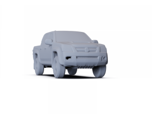 Holden Colorado LX 2008 PRE-SUPPORTED 3D Model