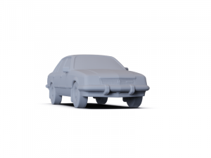 Holden Commodore 1980 PRE-SUPPORTED Modelo 3D
