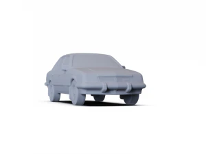 Holden Commodore 1980 PRE-SUPPORTED 3D Model