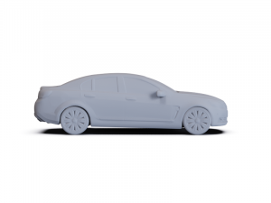 Holden Commodore Calais V VF Sedan 2013 PRE-SUPPORTED 3D Model