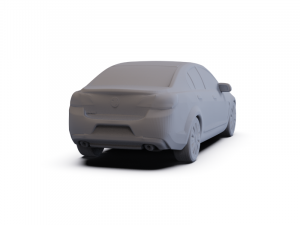 Holden Commodore Calais V VF Sedan 2013 PRE-SUPPORTED 3D Model