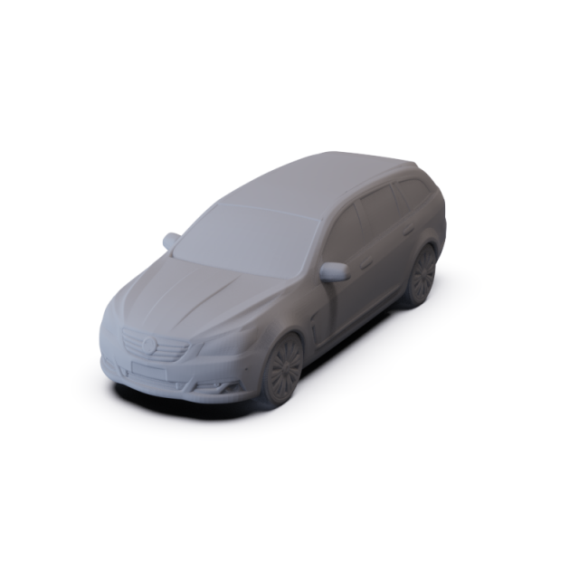 Holden Commodore Calais V VF Sportwagon 2013 PRE-SUPPORTED Model 3D .c4d .max .obj .3ds .fbx .stl .blend 