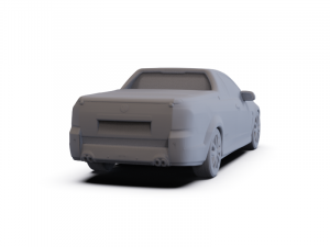Holden Commodore Calais V VF Ute 2013 PRE-SUPPORTED 3D Модель