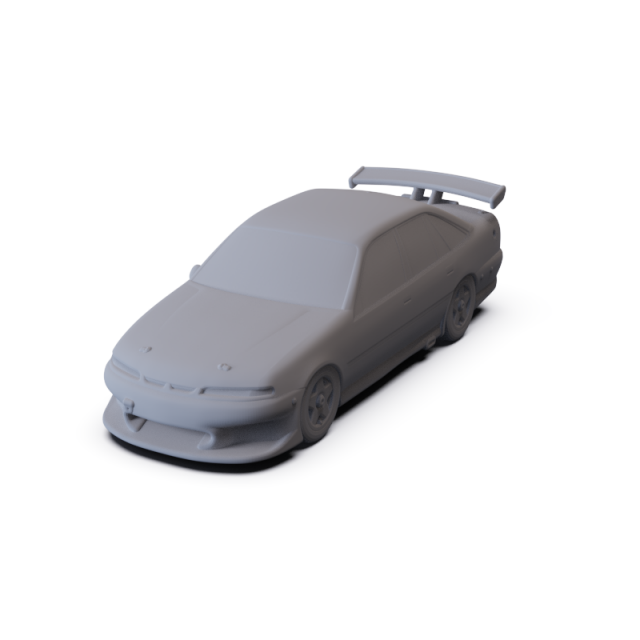 Holden Commodore Race Car 1993 PRE-SUPPORTED 3D Model .c4d .max .obj .3ds .fbx .stl .blend 