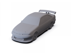 Holden Commodore Race Car 1993 PRE-SUPPORTED 3D Модель