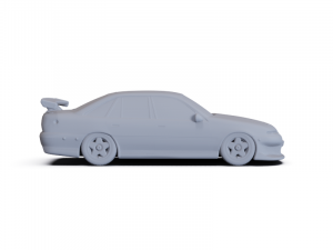 Holden Commodore Race Car 1993 PRE-SUPPORTED 3D Model