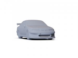 Holden Commodore Race Car 1993 PRE-SUPPORTED 3D Model