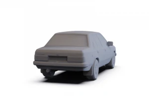 Holden Commodore Sedan 1981 PRE-SUPPORTED 3D Model