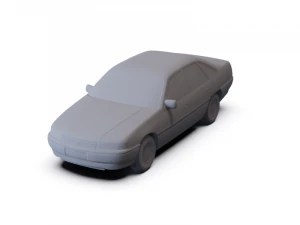 Holden Commodore Sedan 1988 PRE-SUPPORTED 3D Model