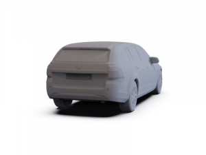 Holden Commodore Sportwagon Evoke 2013 PRE-SUPPORTED 3D-Modell