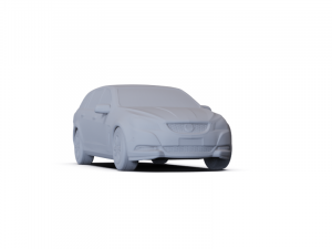 Holden Commodore Sportwagon Evoke 2013 PRE-SUPPORTED 3D-Modell