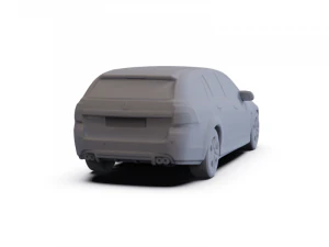 Holden Commodore Sportwagon SS V Redline 2015 PRE-SUPPORTED 3D Model