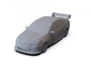 Holden Commodore Supercar 2013 PRE-SUPPORTATO Modello 3D