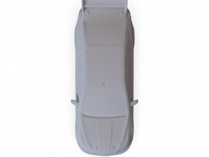 Holden Commodore Supercar 2013 PRE-SUPPORTED 3D Model