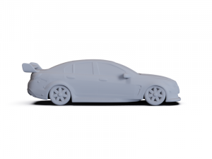 Holden Commodore Supercar 2013 PRE-SUPPORTED 3D Model