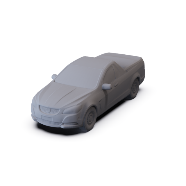Holden Commodore Ute Evoke 2013 PRE-SUPPORTED 3D 모델 .c4d .max .obj .3ds .fbx .stl .blend 