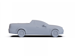 Holden Commodore Ute Evoke 2013 PRE-SUPPORTED 3D 모델