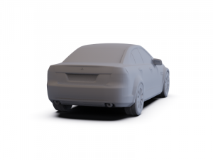 Holden Commodore VE Sedan 2012 PRE-SUPPORTED 3D Модель