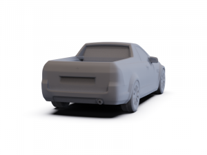 Holden Commodore VE Ute 2012 PRE-SUPPORTED 3D Модель