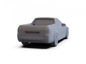 Holden Commodore VE Ute 2012 PRE-SUPPORTED 3D Model
