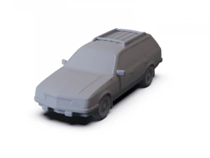 Holden Commodore Wagon 1981 PRE-SUPPORTED 3D Model