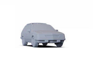 Holden Commodore Wagon 1981 PRE-SUPPORTED 3D Model