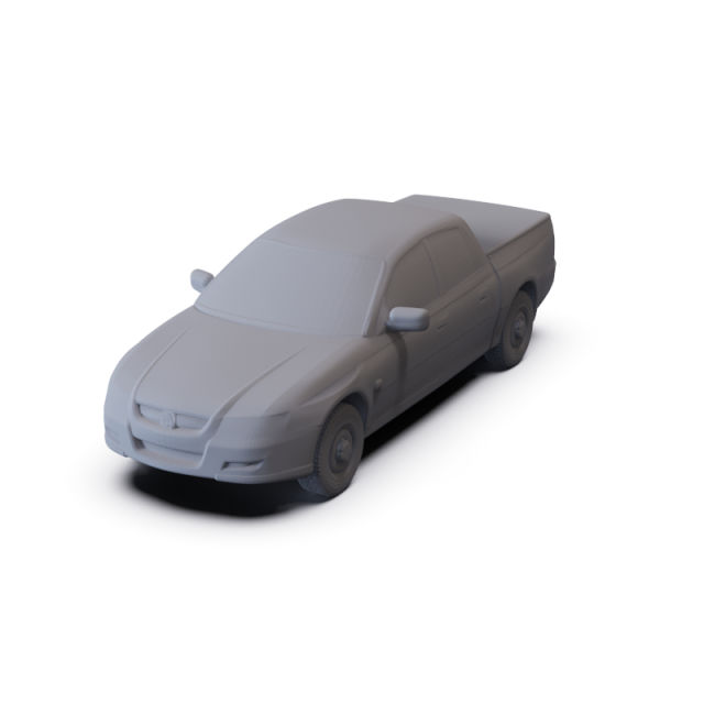 Holden Crewman 2005 PRE-SUPPORTED 3D 모델 .c4d .max .obj .3ds .fbx .stl .blend 