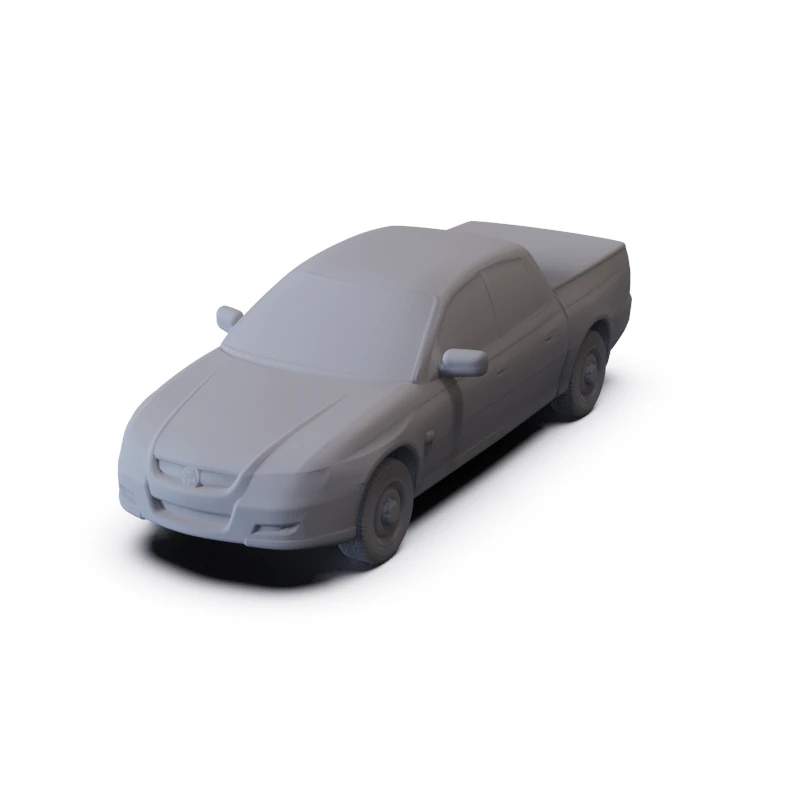 Holden Crewman 2005 PRE-SUPPORTED 3D Model .c4d .max .obj .3ds .fbx .stl .blend 