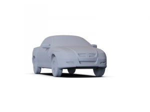Holden Crewman 2005 PRE-SUPPORTED 3D 모델