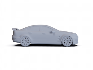 Holden HSV GTS 2012 PRE-SUPPORTED Model 3D