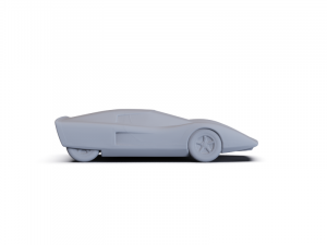 Holden Hurricane Concept 1969 PRE-SUPPORTED Modelo 3D