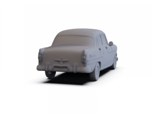 Holden Special Sedan 1958 PRE-SUPPORTED 3D मॉडल