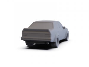 Holden Torana Race Car 1977 PRE-SUPPORTED 3D Model