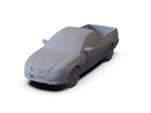 Holden Ute 2004 PRE-SUPPORTED 3D Model