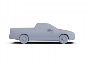 Holden Ute 2004 PRE-SUPPORTED 3D 모델