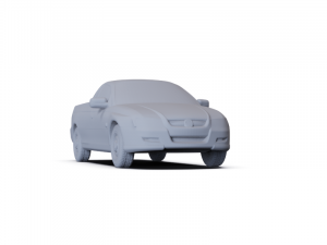Holden Ute 2004 PRE-SUPPORTED 3D 모델